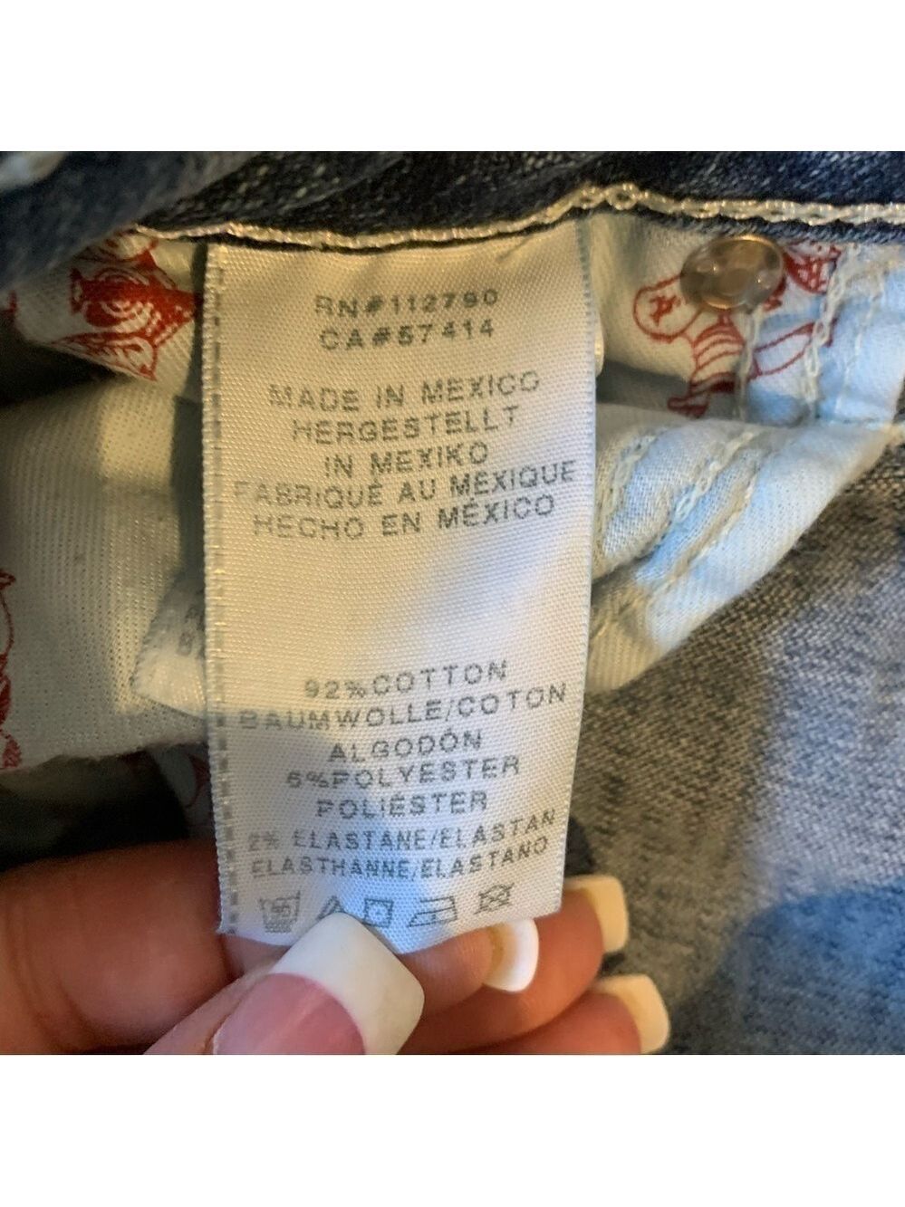 TRUE RELIGION Bootcut Women’s Jeans size 32 - Picture 7 of 8